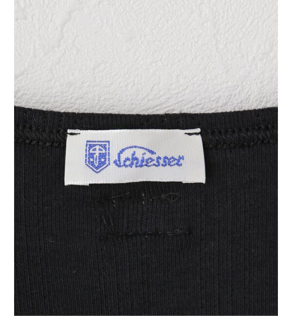 IENA LA BOUCLE「schiesser シーサー AGATHE chemisette」|Tシャツ・カットソー|