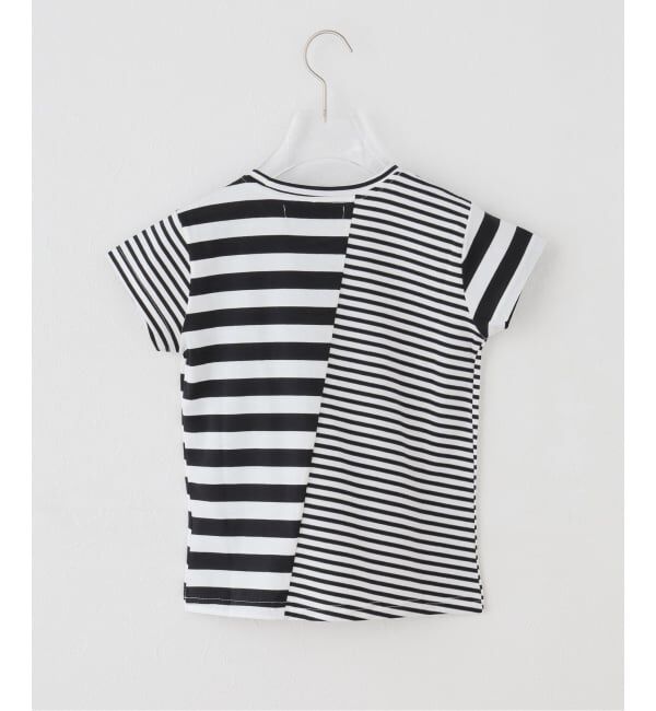PULP「OMO / オモ Stripes Asymmetric Top」|Tシャツ・カットソー|