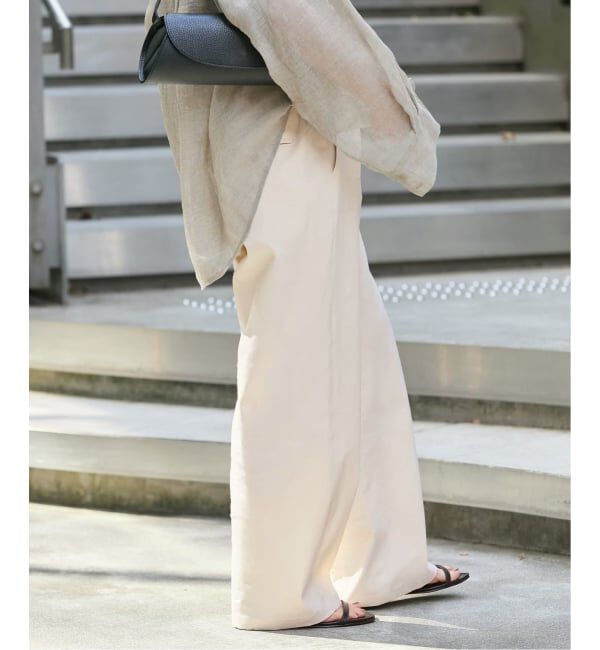 JOURNAL STANDARD「《追加》ウォッシャブルコットンリネンVISストレートパンツ」|その他|