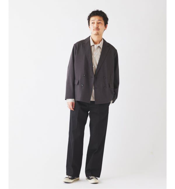 JOURNAL STANDARD relume「メランジ ドライダブルブレスト ジャケット」|テーラードジャケット|