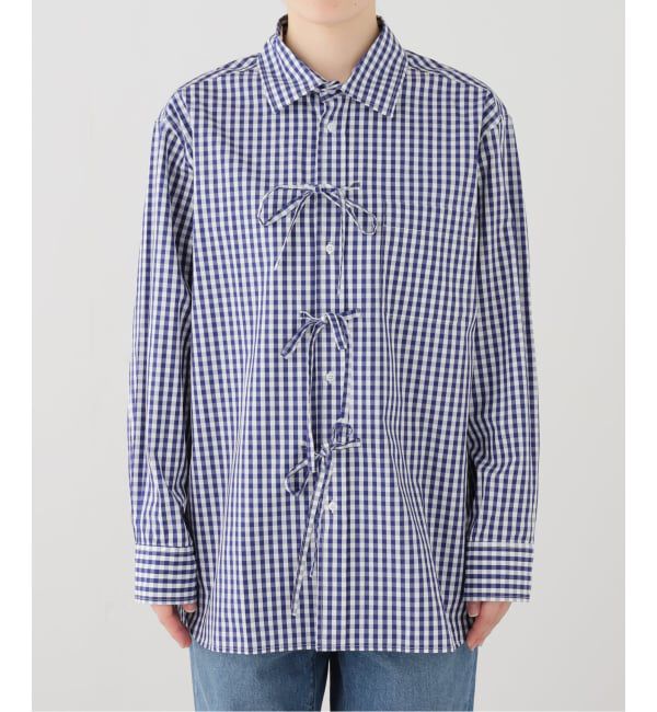 JOURNAL STANDARD「【MA/RE/マレ】 FRONT RIBBON SHIRT」|シャツ・ブラウス|