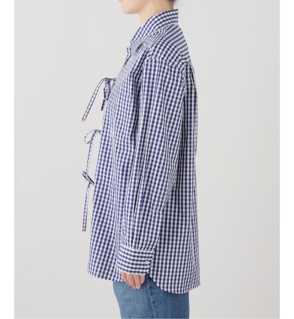 JOURNAL STANDARD「【MA/RE/マレ】 FRONT RIBBON SHIRT」|シャツ・ブラウス|