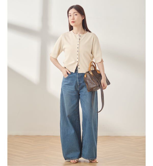 journal standard L'essage「《接触冷感/手洗い可》クールタッチコンパクトカーディガン」|カーディガン|