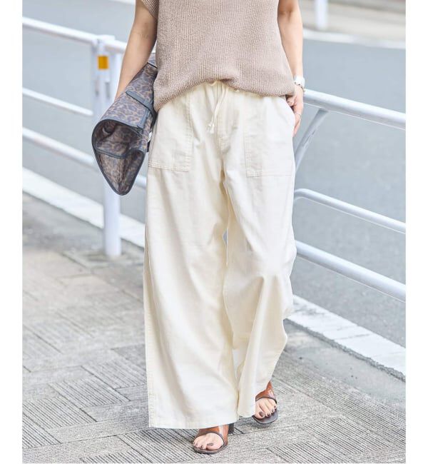 JOURNAL STANDARD「《追加予約2》コットンリネン EASY Utility パンツ」|その他|