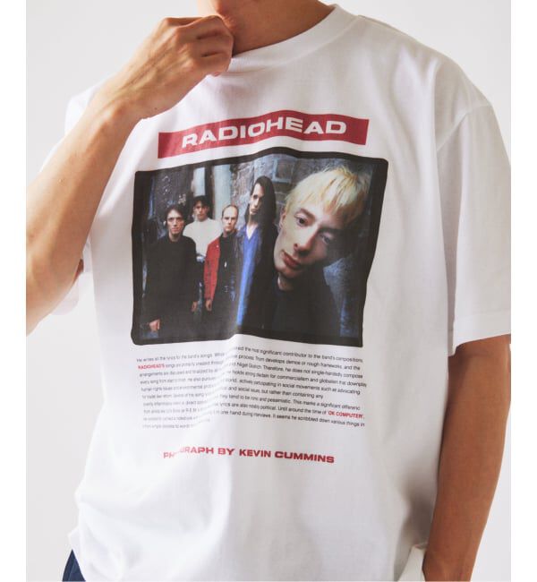 JOURNAL STANDARD relume「《追加予約》【THE CULTURE CODE】レディオヘッド by Kevin Cummins フォトTシャツ」|Tシャツ・カットソー|