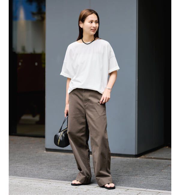 FRAMeWORK「≪新色 / 追加≫ドライタッチ加工SS-Tee」|Tシャツ・カットソー|