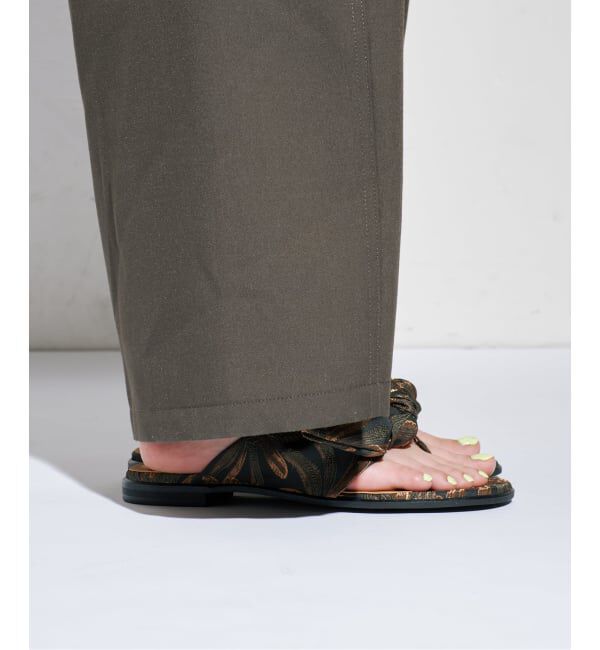 GRISE「《WEB+一部店舗限定》GRISE BOW THONG サンダル」|サンダル|