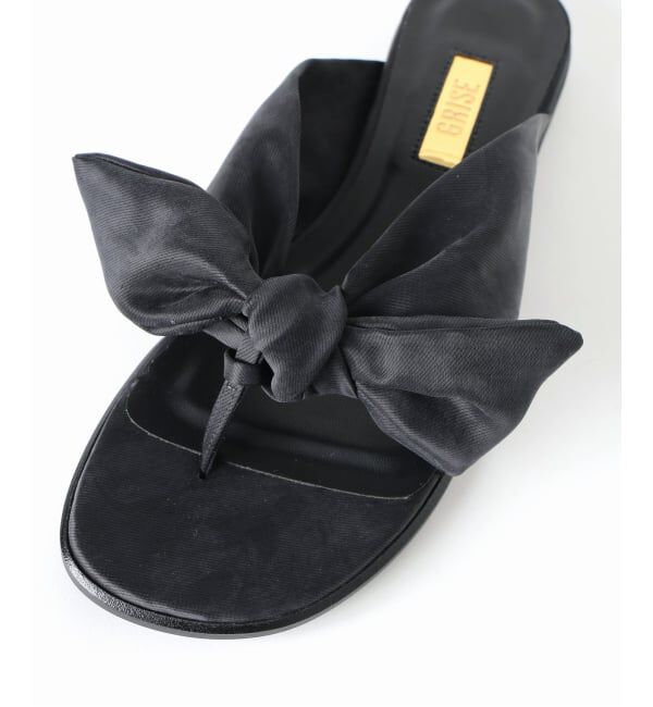GRISE「《WEB+一部店舗限定》GRISE BOW THONG サンダル」|サンダル|