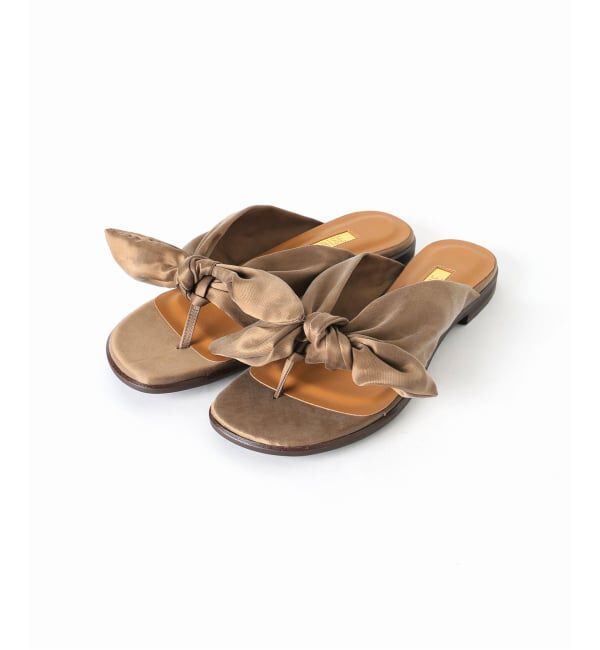GRISE「《WEB+一部店舗限定》GRISE BOW THONG サンダル」|サンダル|