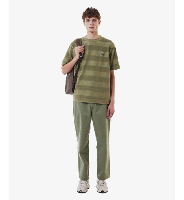 LACOSTE「イージーワイドチノパンツ / ワイドパンツ」|チノ|