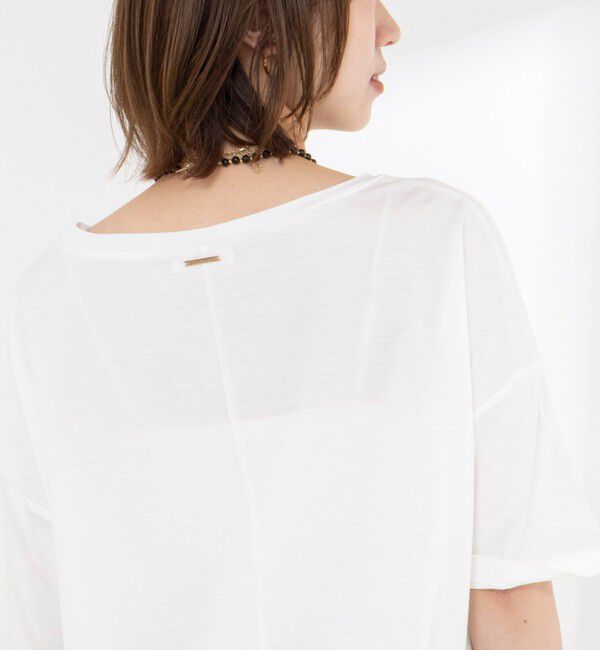 NOLLEY'S「ウォッシャブルリヨセル綿オトナT」|Tシャツ・カットソー|