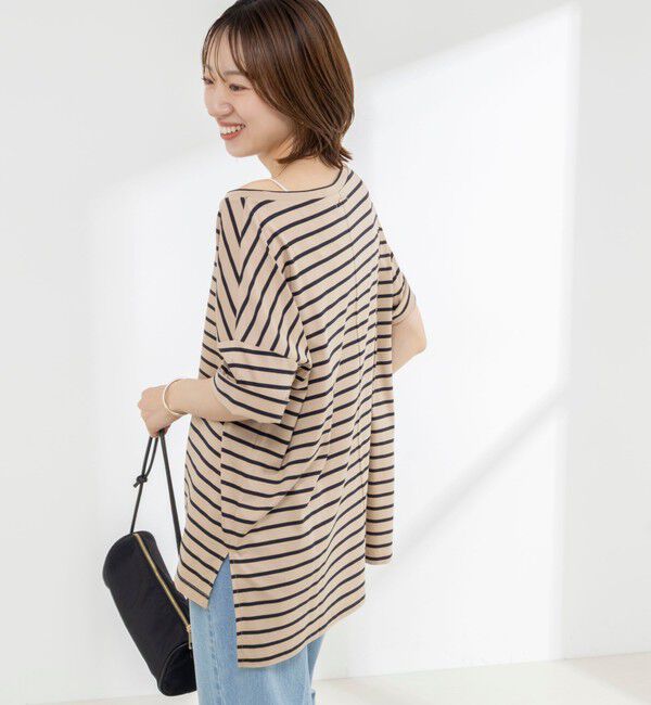 NOLLEY'S「ウォッシャブルリヨセル綿オトナT」|Tシャツ・カットソー|