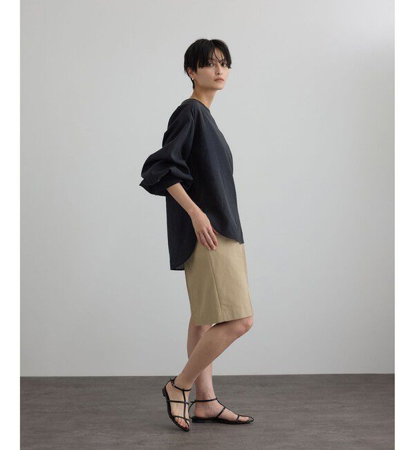SALON adam et rope'「【WEB限定】シルクMIXルチアブラウス」|シャツ・ブラウス|