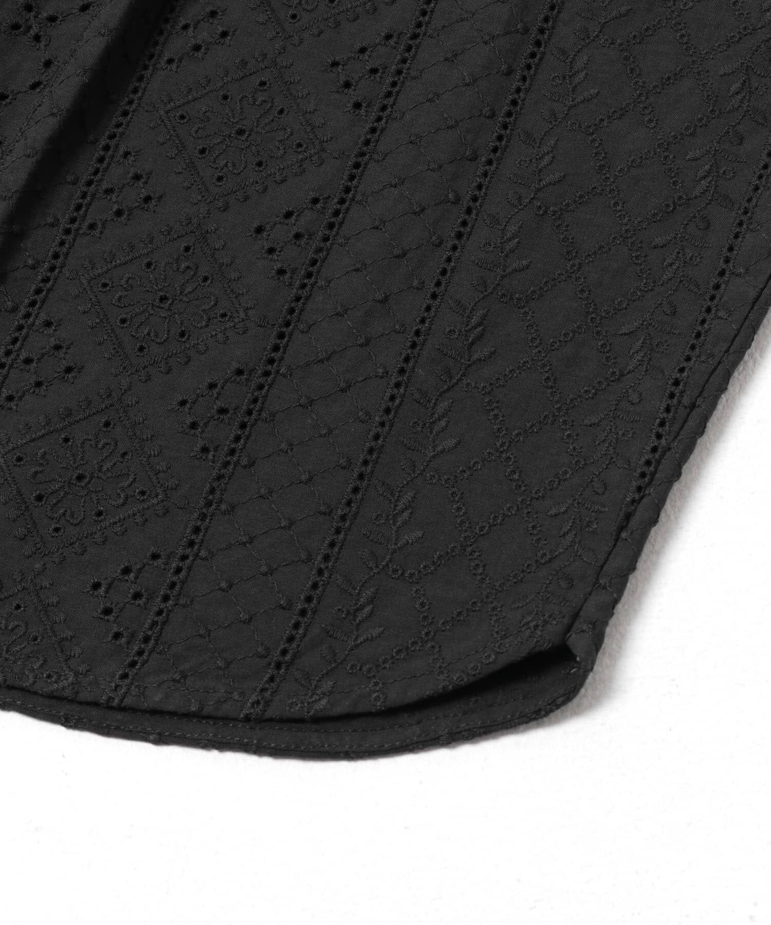 Sonny Label 「『WEB限定』バンドカラーコットンレースシャツ」|シャツ・ブラウス|