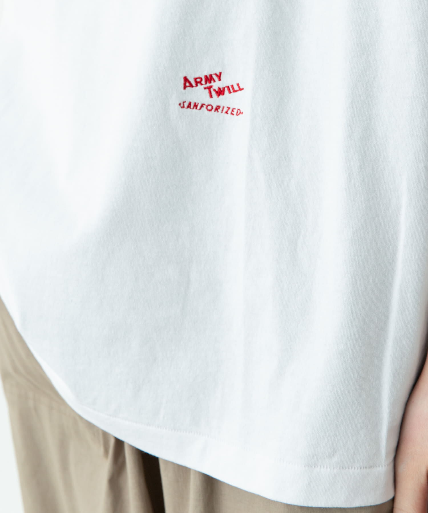 Sonny Label 「ARMY TWILL　PRINT HSTEE TAG」|Tシャツ・カットソー|