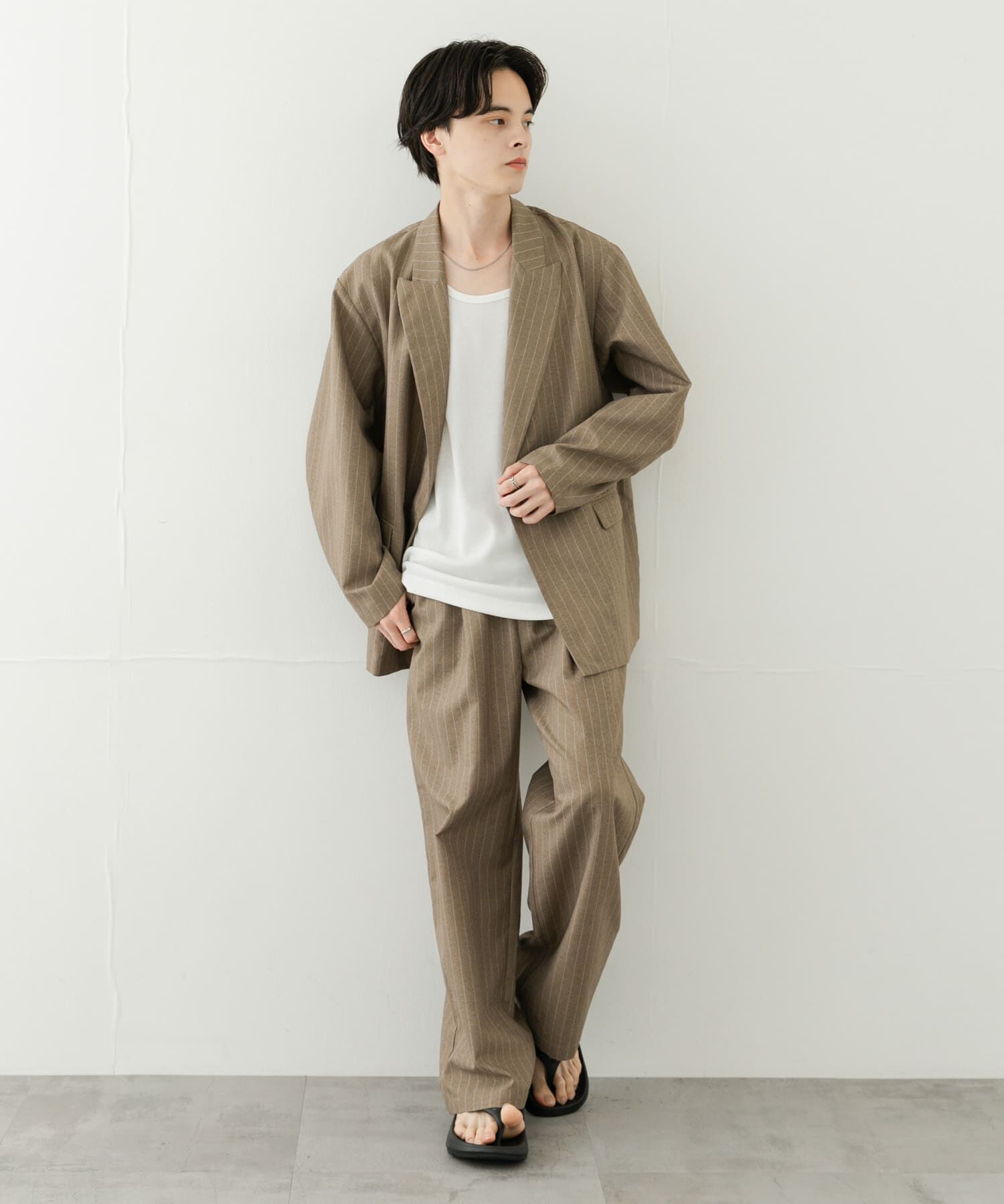 SENSE OF PLACE by URBAN RESEARCH「『ｾｯﾄｱｯﾌﾟ対応』『ｲｰｼﾞｰｹｱ/速乾』ﾘﾈﾝﾗｲｸﾋﾟﾝｽﾄ」|その他|