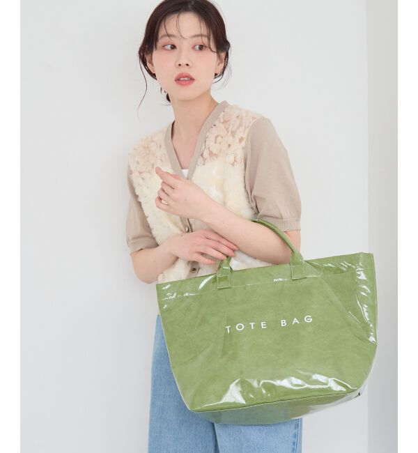  「《WEB限定アイテム》PVCトートバッグ」|トートバッグ|
