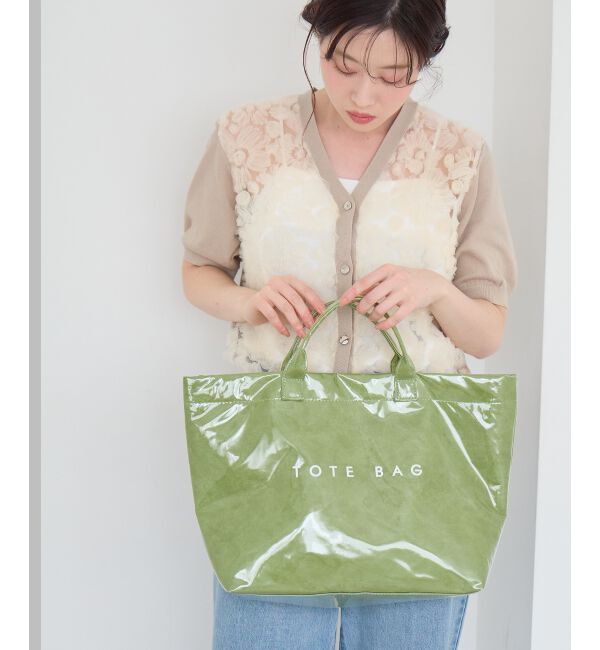  「《WEB限定アイテム》PVCトートバッグ」|トートバッグ|