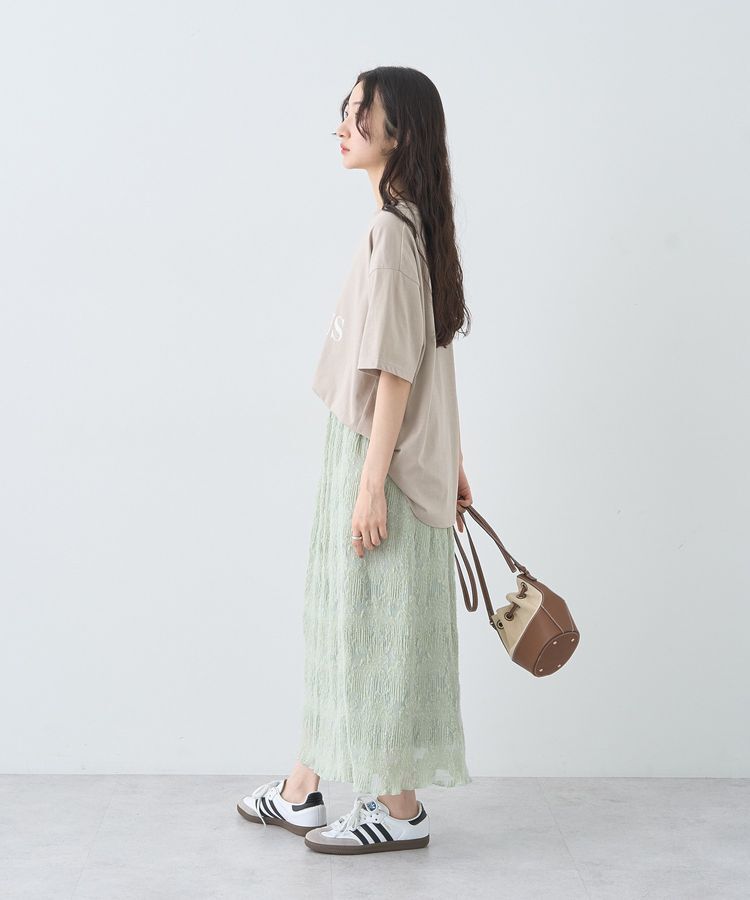 earth music&ecology「アソートプリントレギュラースリットTee」|Tシャツ・カットソー|
