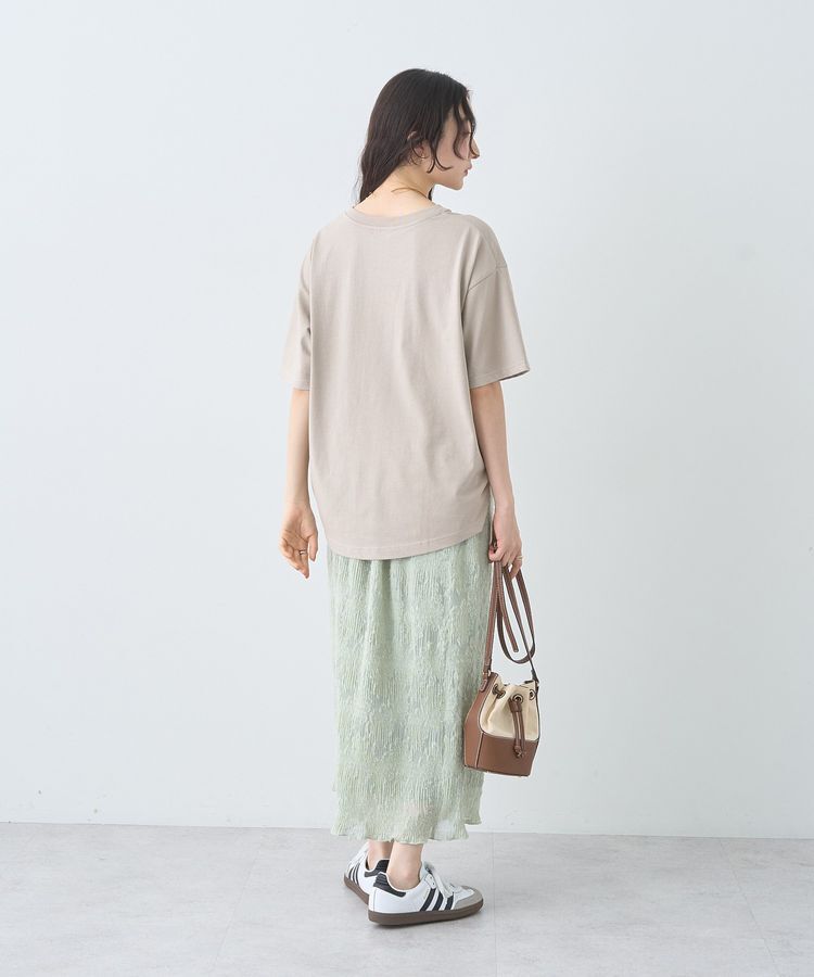 earth music&ecology「アソートプリントレギュラースリットTee」|Tシャツ・カットソー|