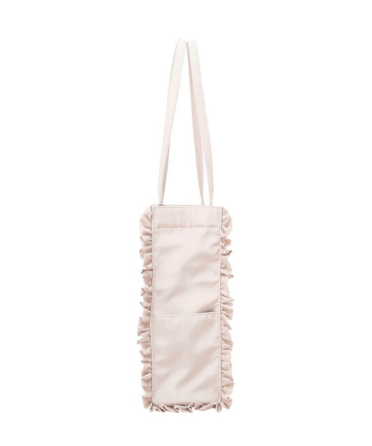 Maison de FLEUR「【撥水加工/A4対応】フリルスクエアトートバッグ」|トートバッグ|
