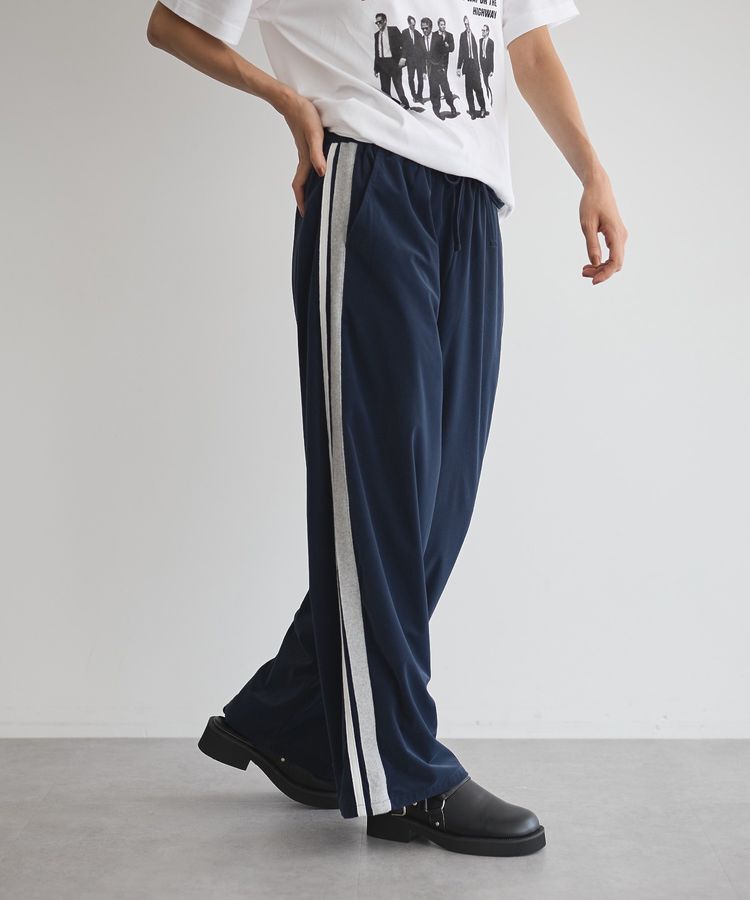 GARAGE OF GOOD CLOTHING「ベロア2ラインパンツ」|その他|Navy