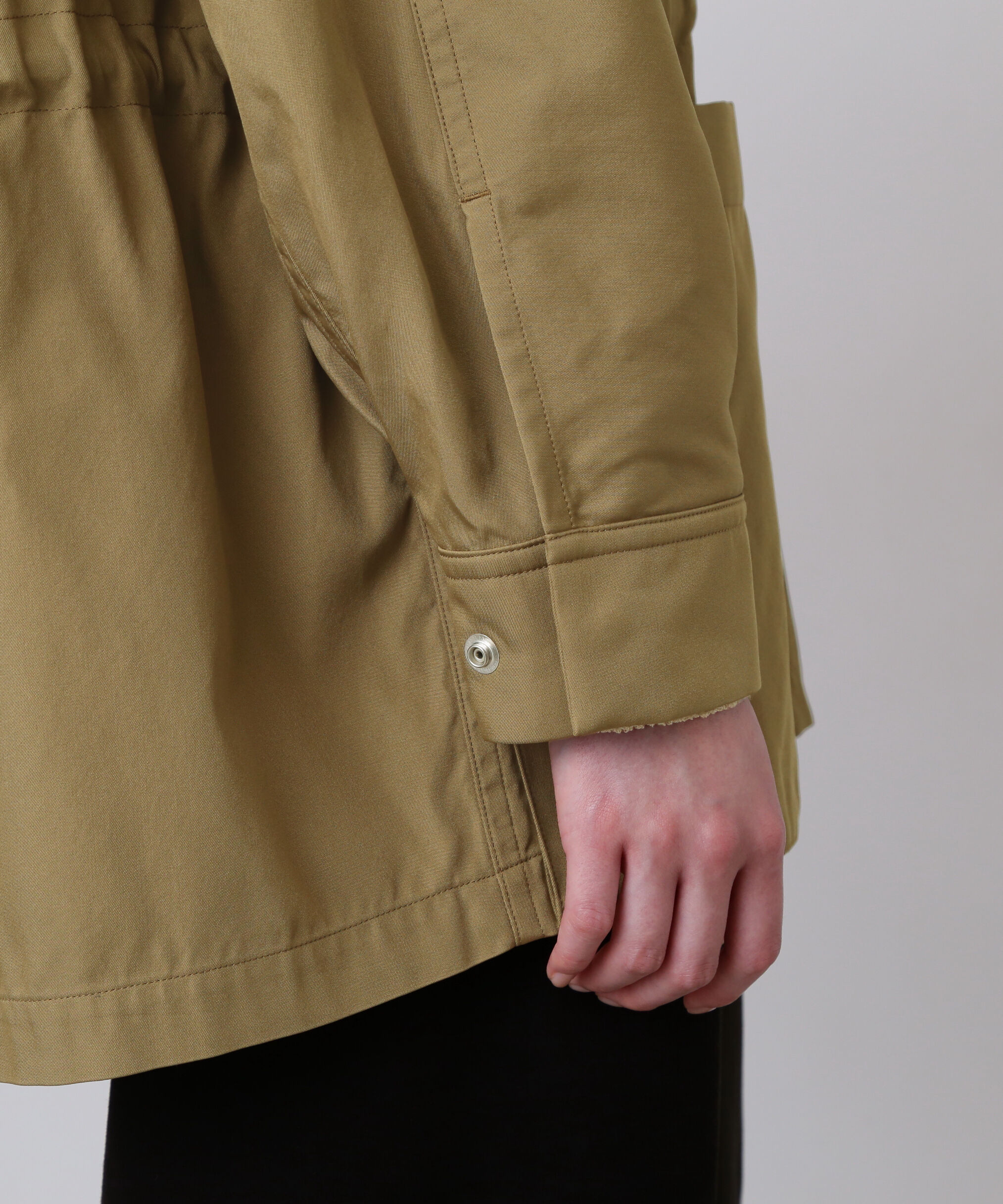 YLEVE 「YLEVE / HIGH COUNT DOUBLE TWILL POLYESTER BLOUSON」|ブルゾン・スタジャン|