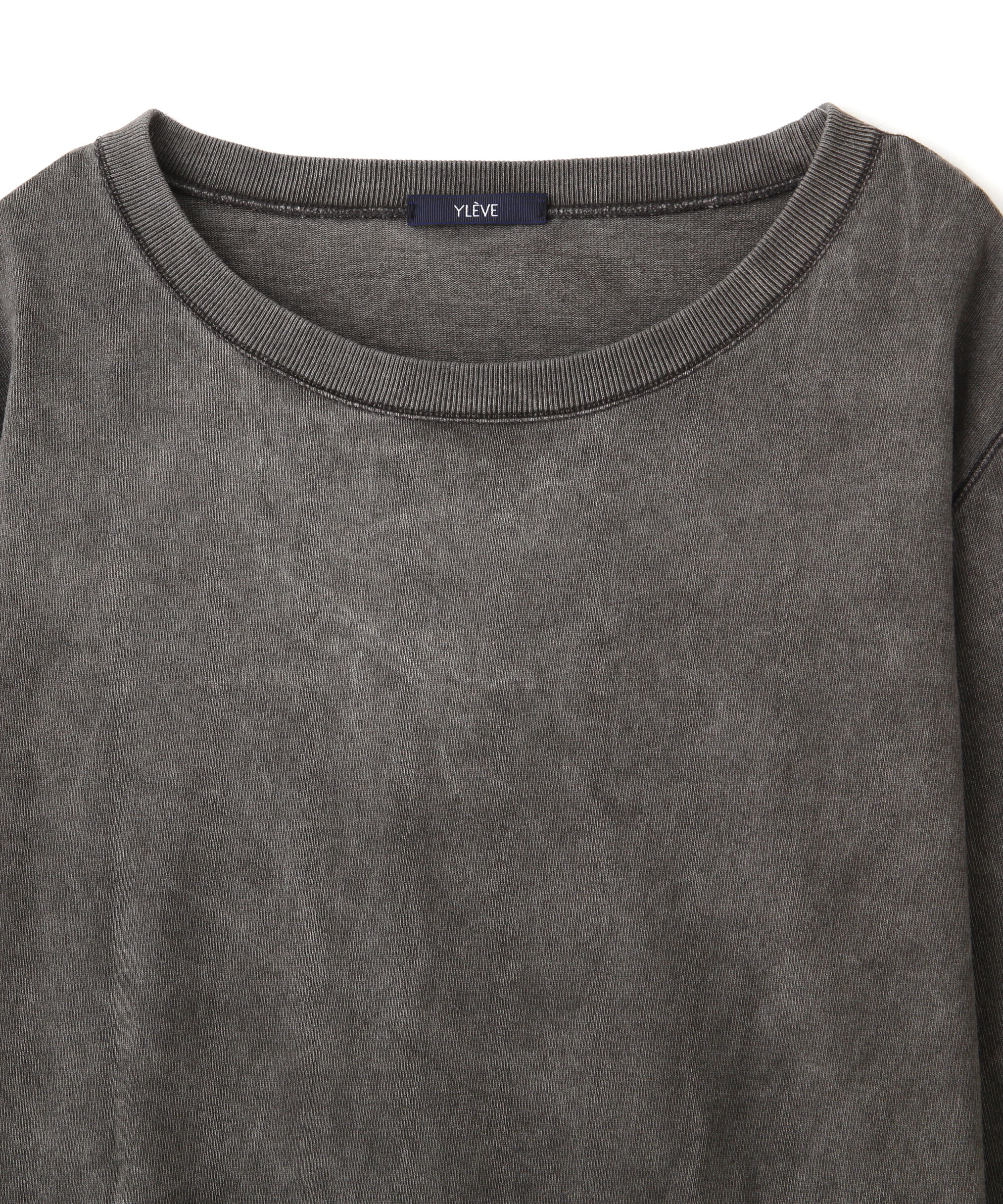 YLEVE 「YLEVE / OPEN END COTTON PIGMENT DYE LONG SLEEVE T‐SHIRT」|Tシャツ・カットソー|