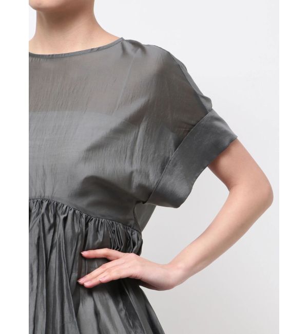 ELENDEEK「ROLL UP PEPLUM BL」|シャツ・ブラウス|
