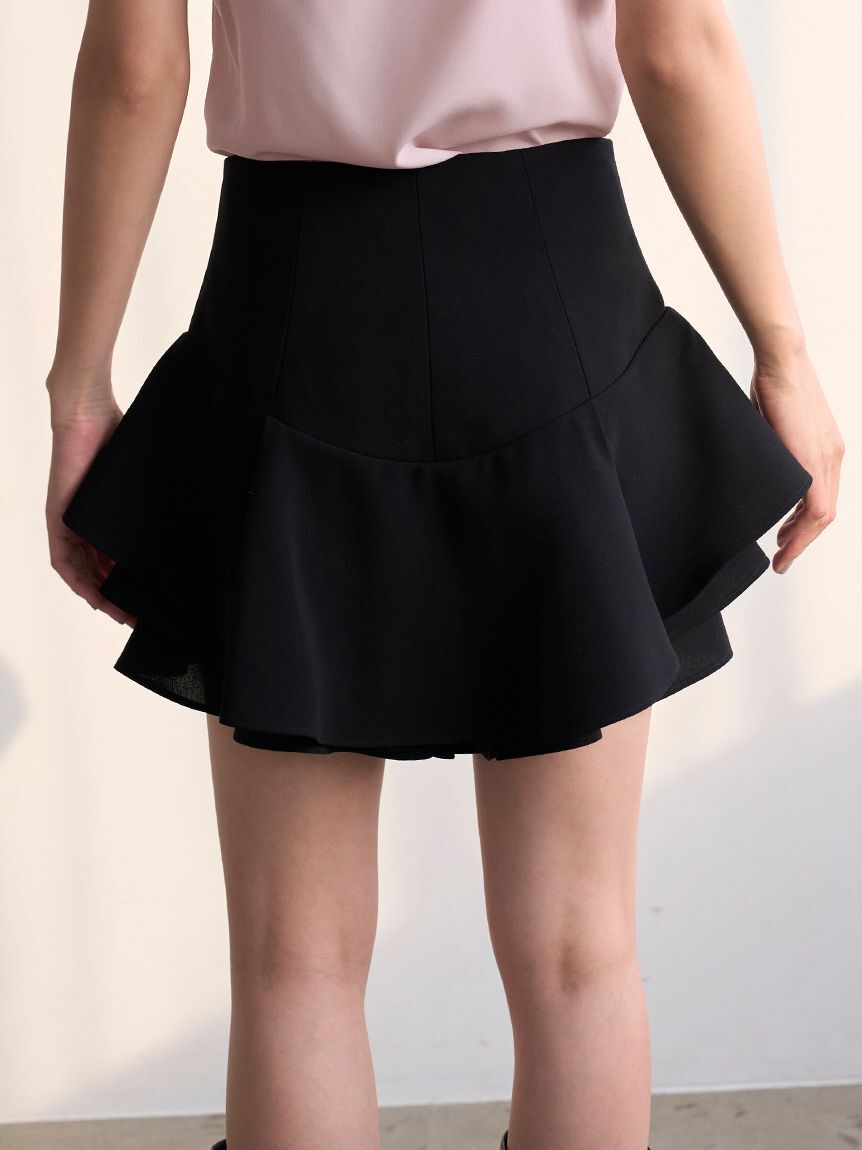 SNIDEL「レイヤードフリルミニスカショーパン【SWFP255106追加生産分】」|その他|