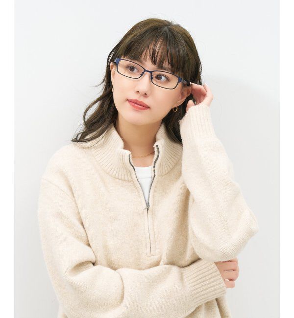 「スクエア型メガネ｜似合うを科学したメガネ(Zoff NEW STANDARD) レンズ交換券付」|メガネ|