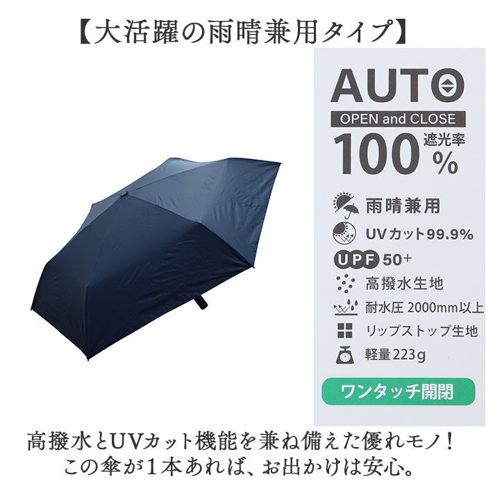 BACKYARD FAMILY「晴雨兼用傘 折りたたみ傘 自動開閉 レディ－ス 通販 自動開閉傘 日傘 雨傘 傘 かさ カサ」|傘|