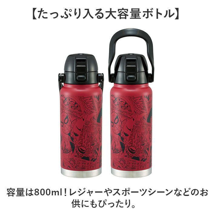 BACKYARD FAMILY「スケーター 水筒 キャラクター std8h 通販 ハンドル付 ダイレクトボトル Skater」|食器・キッチングッズ|