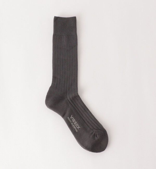 UNITED ARROWS green label relaxing「＜VIBSOX＞ドレス リブソックス」|ソックス|MD.GRAY