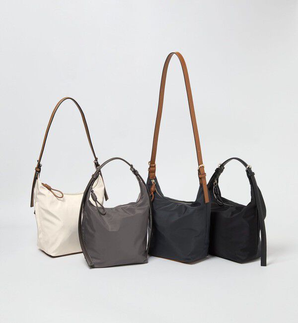 UNITED ARROWS green label relaxing「ダブルバックル 2WAYショルダーバッグ M はっ水」|ショルダー・メッセンジャー|