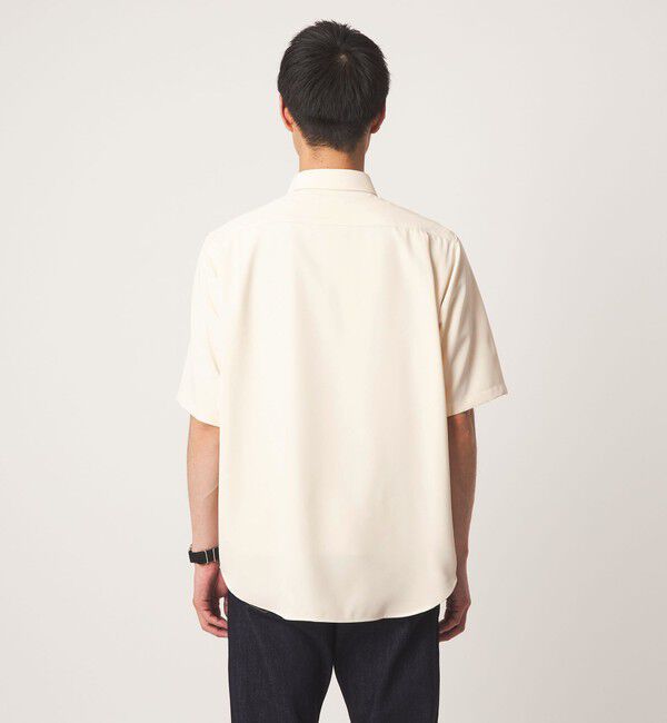 UNITED ARROWS green label relaxing「【WEB限定】JUST fit ソフト ドレープ 半袖 シャツ」|シャツ・ブラウス|