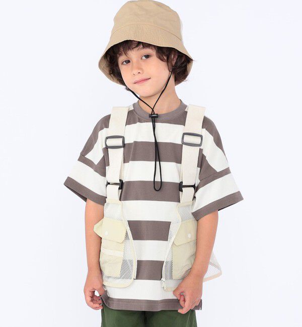 SHIPS KIDS「SHIPS KIDS:〈吸水速乾〉メッシュ バケット ハット」|ハット|