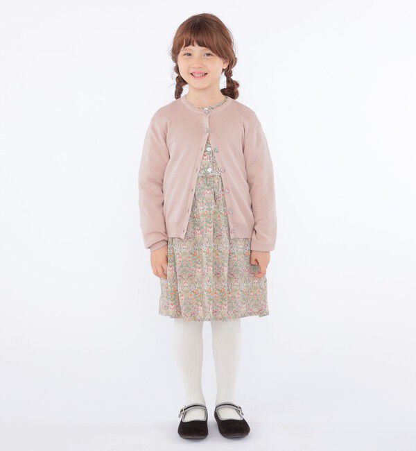 SHIPS KIDS「SHIPS KIDS:100～130cm / リバティ カーディガン」|カーディガン|