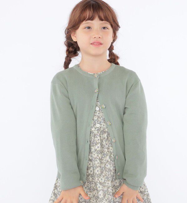 SHIPS KIDS「SHIPS KIDS:100～130cm / リバティ カーディガン」|カーディガン|