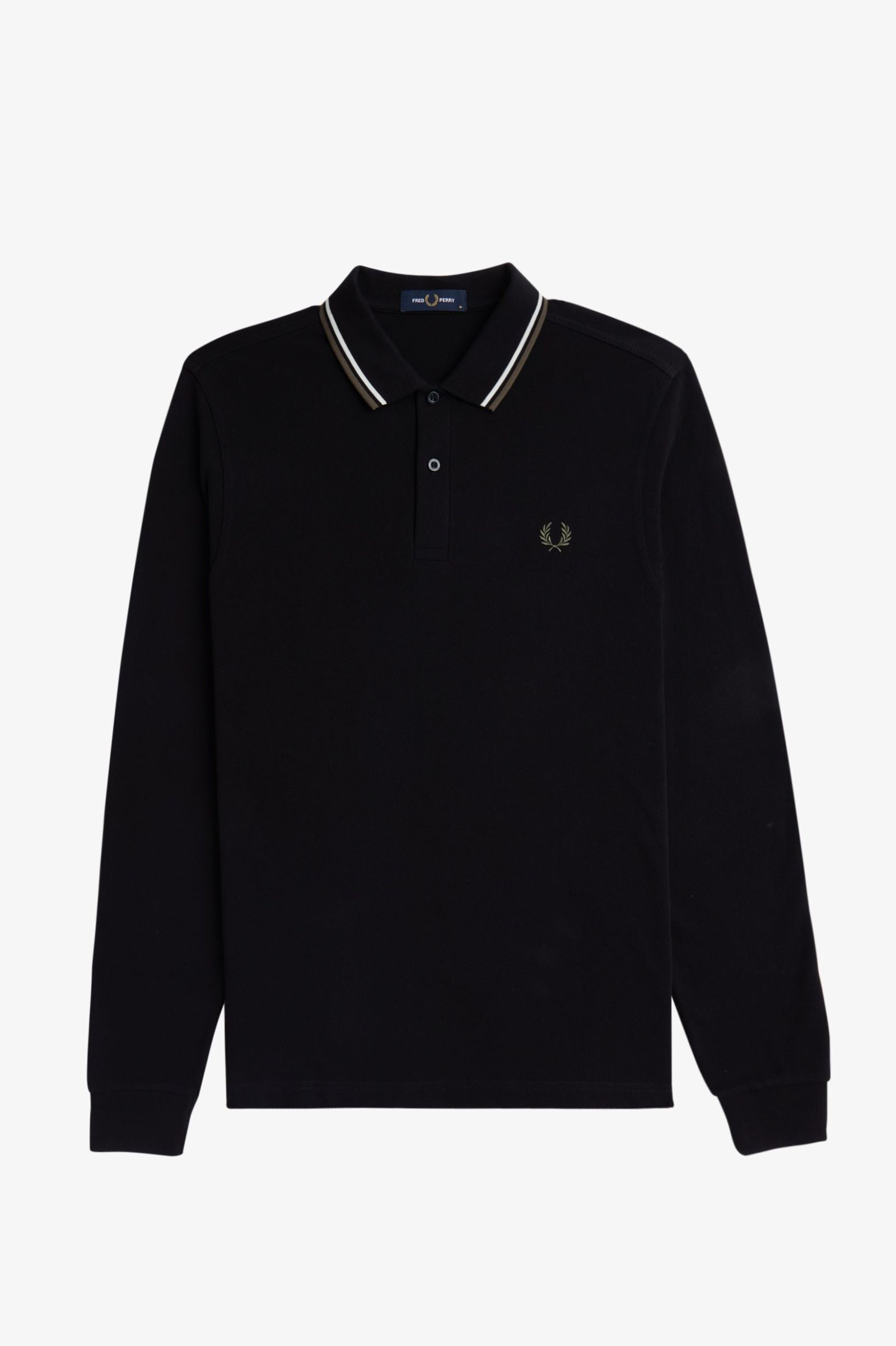 FRED PERRY 「The Fred Perry Shirt M3636／フレッドペリーポロシャツ M3636」|ポロシャツ|BLACK/ECRU/LAUREL