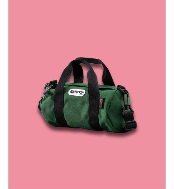OUTDOOR PRODUCTS Usual Things「追加4  230  ROLL BOSTON SMALL SOLID」|ショルダー・メッセンジャー|グリーン