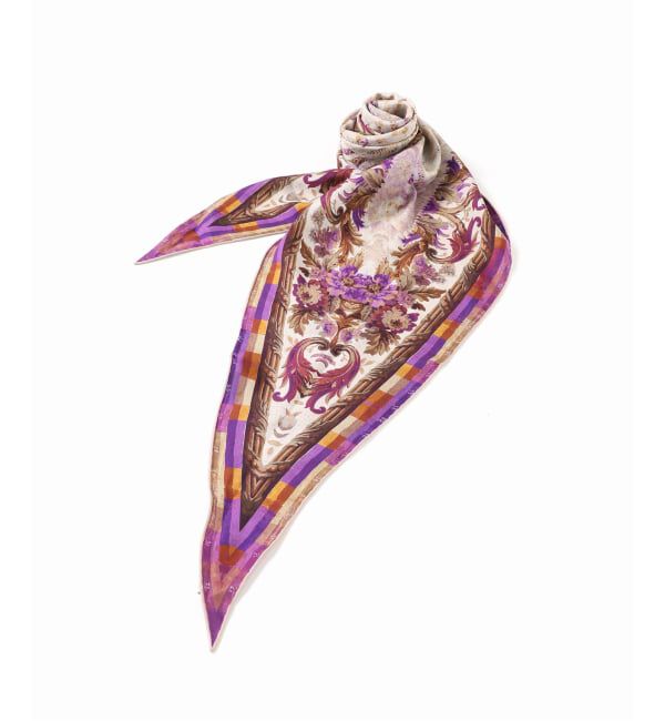 VERMEIL par iena「PIERRE LOUIS MASCIA ピエール ルイマーシャ Scarf 65x120cm 517548/101」|バンダナ・スカーフ|