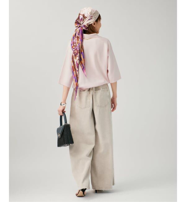 VERMEIL par iena「PIERRE LOUIS MASCIA ピエール ルイマーシャ Scarf 65x120cm 517548/101」|バンダナ・スカーフ|
