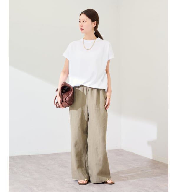 FRAMeWORK「ATON/エイトン DRYCOTTON JERSEY OVERSIZED プルオーバー」|Tシャツ・カットソー|