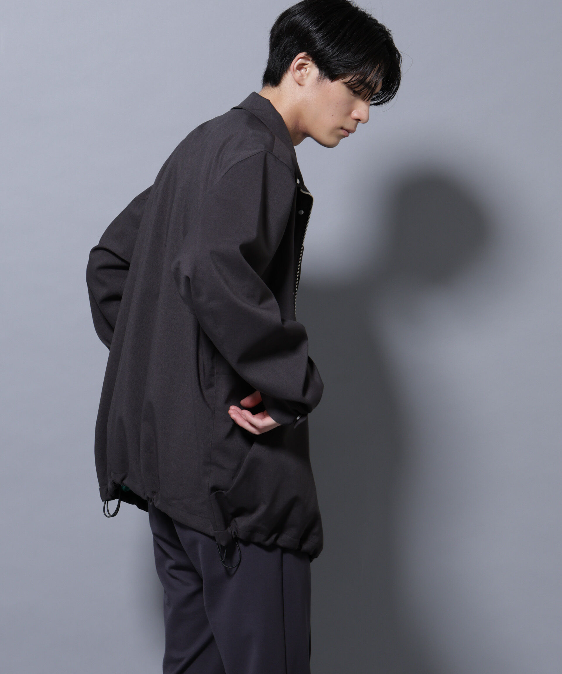 nano･universe「「RainComfortWear」ダントツ撥水透湿コーティング2WAYブルゾン」|ブルゾン・スタジャン|