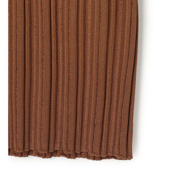 BEIGE,「【Oggi掲載】LABRADO / ランダムリブ スキッパーニット」|ニット・セーター|