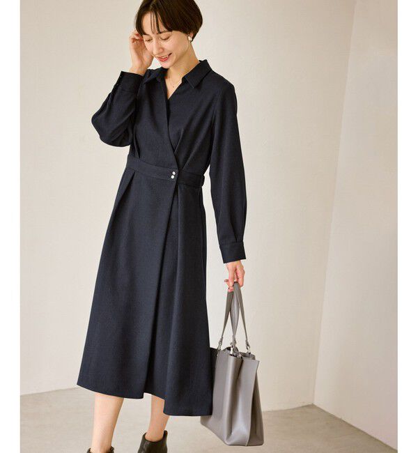 Rope&rsquo;Picnic「カシュクールシャツコンシャスワンピース」|ワンピース|