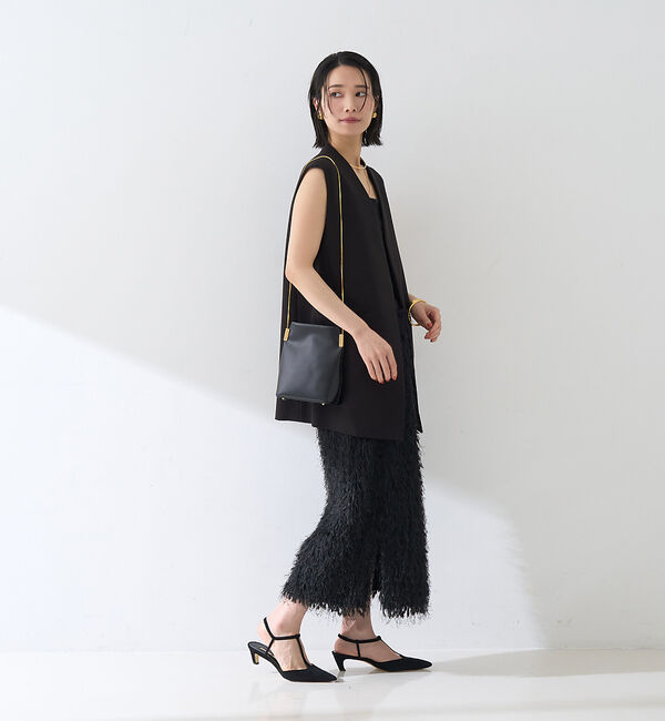 Rouge vif「【セットアップ対応】ストレッチダブルクロスジレ」|ダウンベスト・ベスト|
