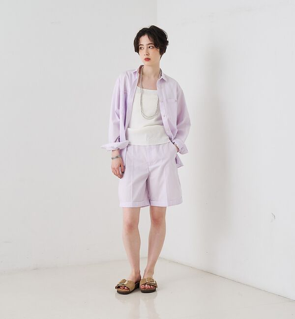 Rouge vif「【セットアップ対応】コットンショートパンツ/ハーフパンツ」|その他|