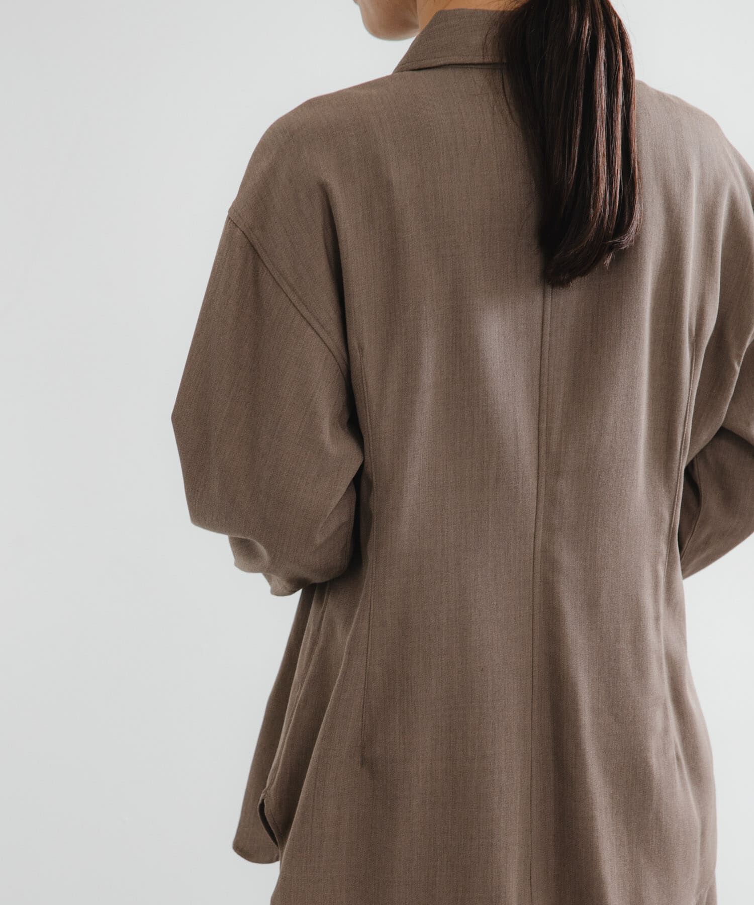 URBAN RESEARCH「new basic　WOOL TWILL SHAPE SHIRTS」|シャツ・ブラウス|